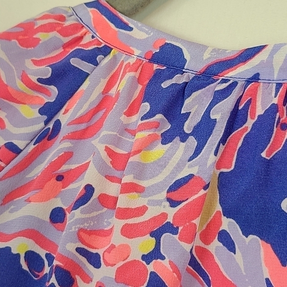 Lilly Pulitzer Iris Blue Shrimply Chic - Picture 5 of 9